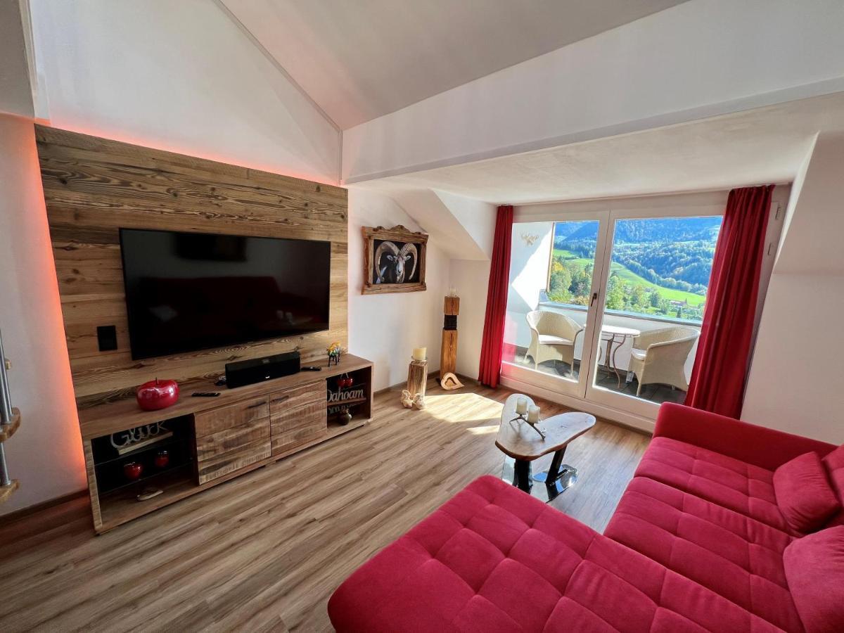 Alpenliebe-Mit Bergblick Apartment Oberstaufen Ngoại thất bức ảnh