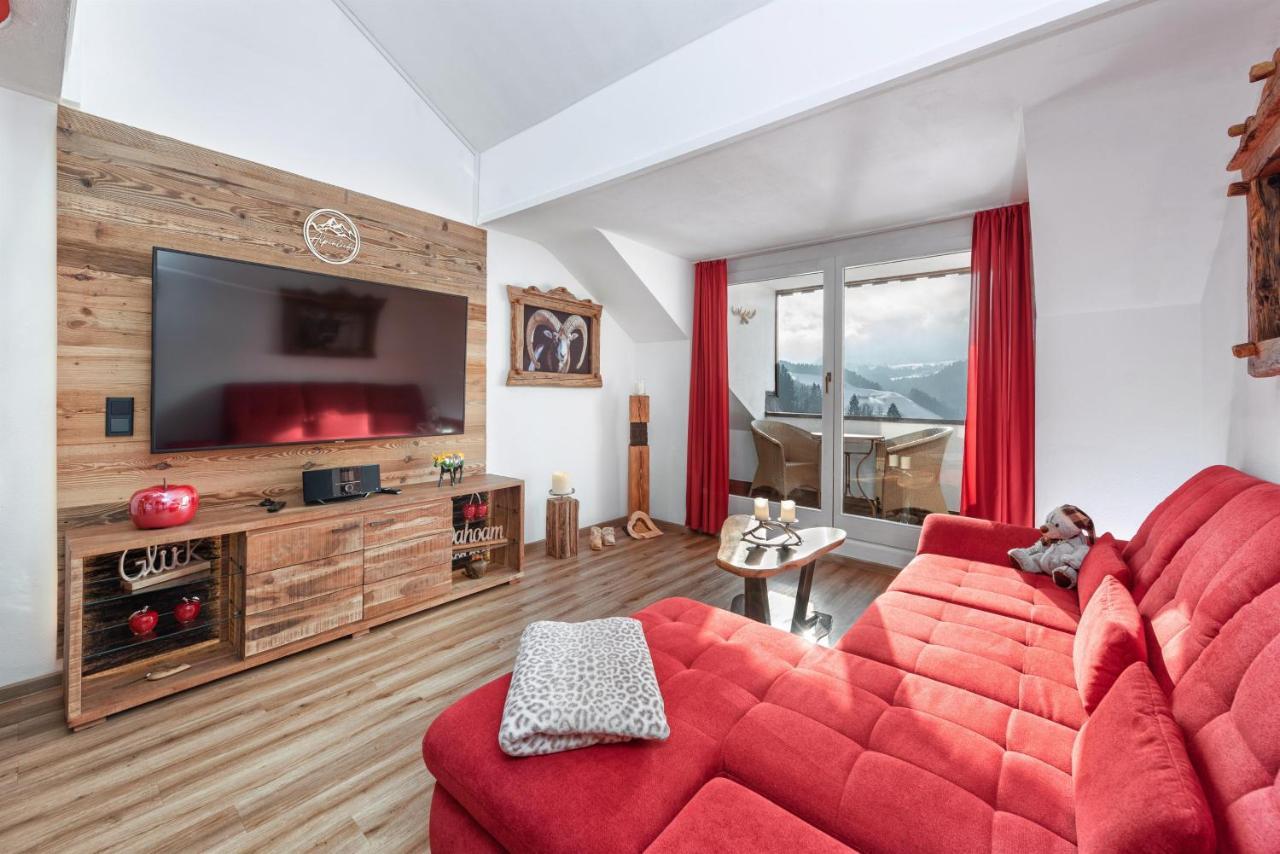 Alpenliebe-Mit Bergblick Apartment Oberstaufen Ngoại thất bức ảnh
