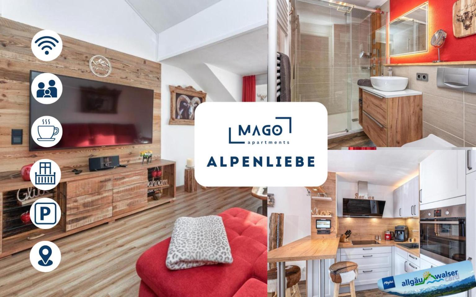 Alpenliebe-Mit Bergblick Apartment Oberstaufen Ngoại thất bức ảnh